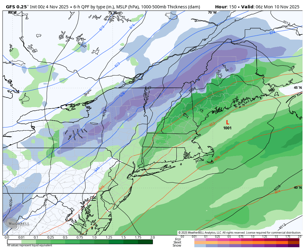 Despite this run this is currently more likely to track further north, but there's a chance.