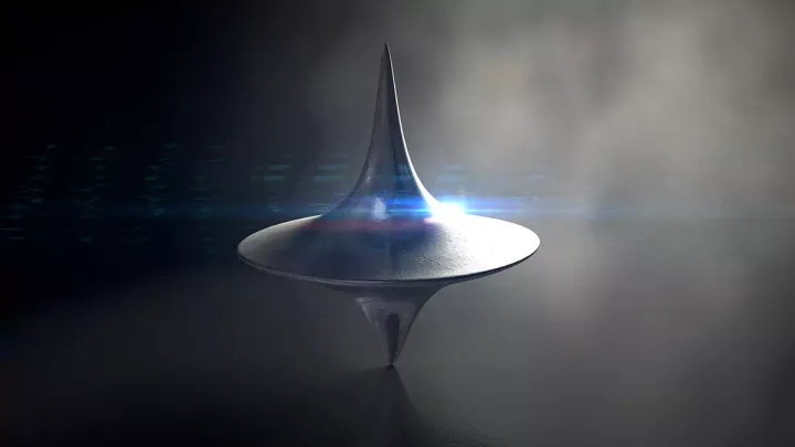 It's a spinning top, and this will make sense if you follow along.