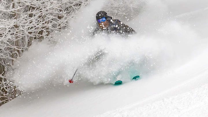 Stratton came up a little short of our forecast on Monday, but it was still baller out there!  📷 Stratton Mountain