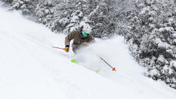 Bases were built this last week and with a fresh topping are skiing well.  📷 Sugarloaf