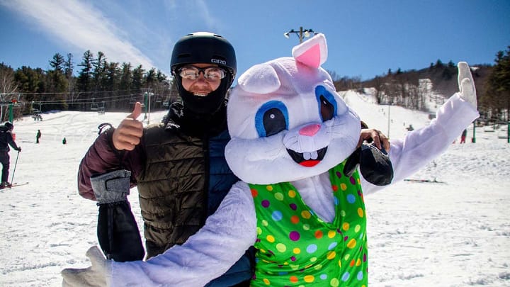 Gunstock and many others are having Easter egg hunts and other festivities this weekend.  📷 Gunstock Mountain