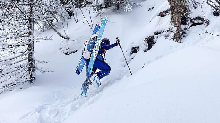 Julie McGuire became the first woman to ski all 33 Catskill Mountain peaks.