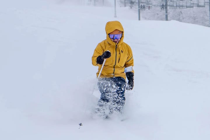 Titus picked up 8" of snow on Friday and Saturday reaching 50% open with packed powder.  📷 Titus Mountain