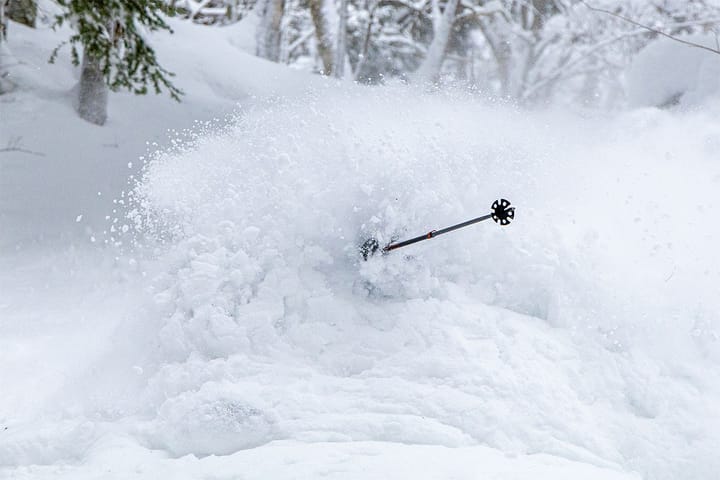 That's what 28" of untouched pow looks like when you are crushing it at Snow Ridge Wednesday.  📷 Brendan WIlliams