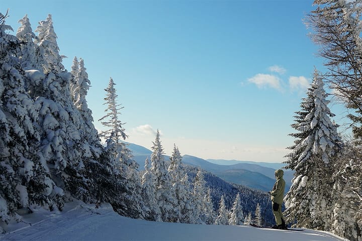 Bolton Valley is so packed with snow that they may close this season with 100% of their terrain open!  📷 Bolton Valley