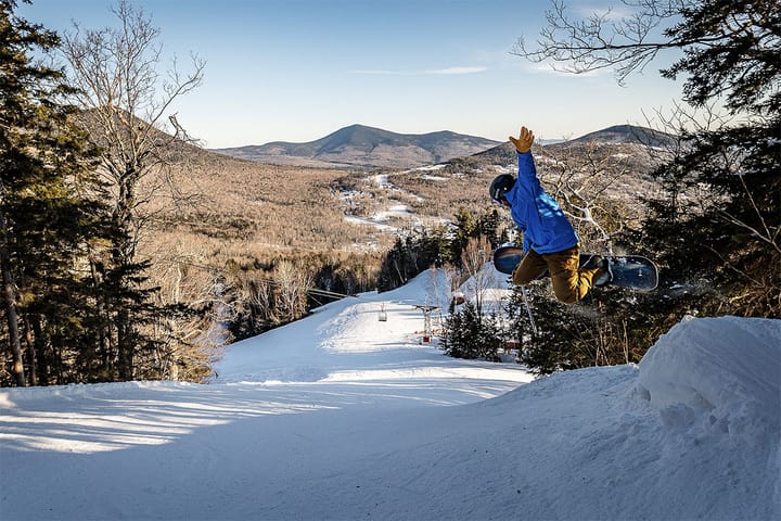 Black Mountain hasn't stopped with reimagining their terrain with newly cut trails and sidecountry.  📷 Black Mountain, NH